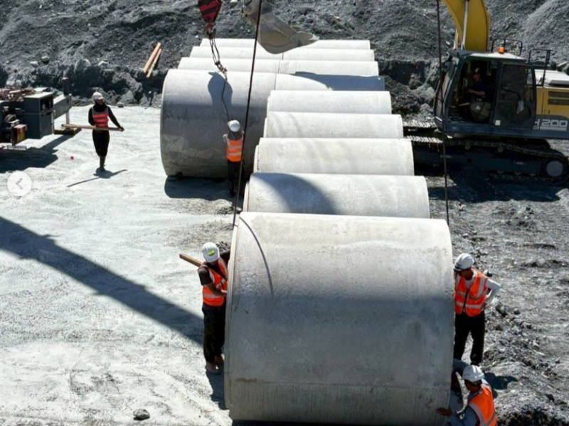 溪水不定時暴漲延誤工時! 「馬太鞍溪涵管便道」11/25 恐難測試通車 明年1月底將由「鋼構便橋」取代